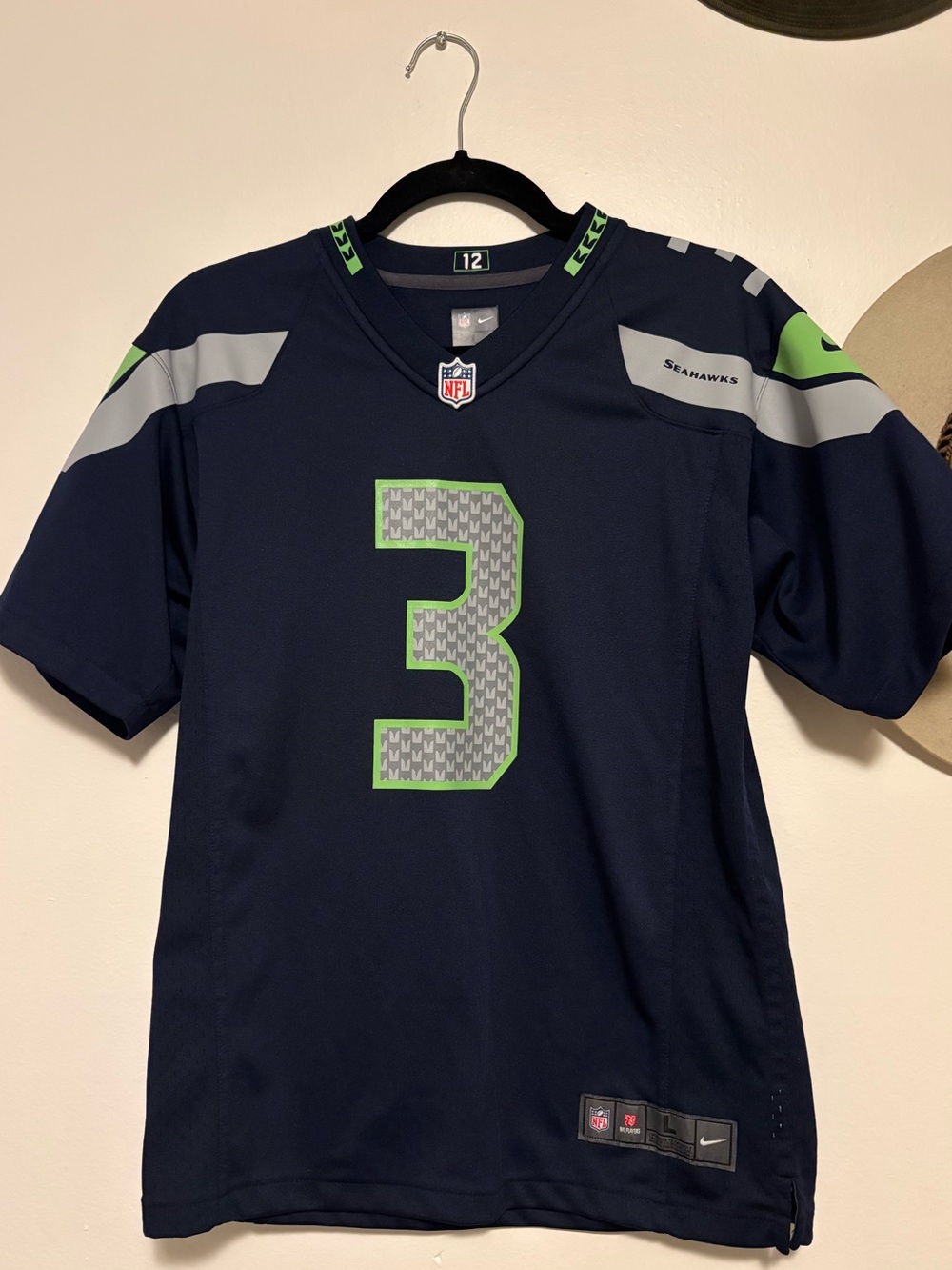 NFL Seattle Seahawks Russell Wilson #3 Jersey